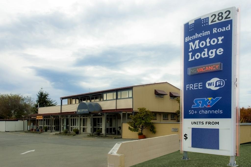 Blenheim Road Motor Lodge Christchurch Zewnętrze zdjęcie